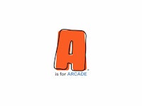 a is for arcade logo
